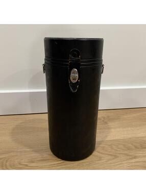 Vintage Nikon CL-42 Padded Hard Side Leather Lens Case
